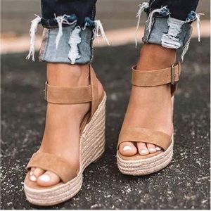 Cute Summer Platform Sandals Espadrille With Wedges!